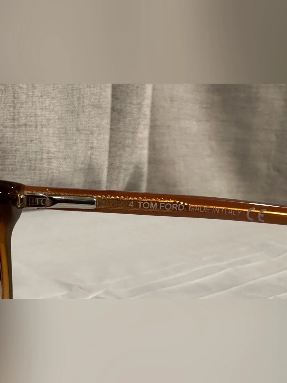 Tom Ford FT5636-B Eyeglasses Brown Havana Made in Italy w/ Case